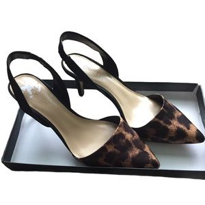Leopard sandals